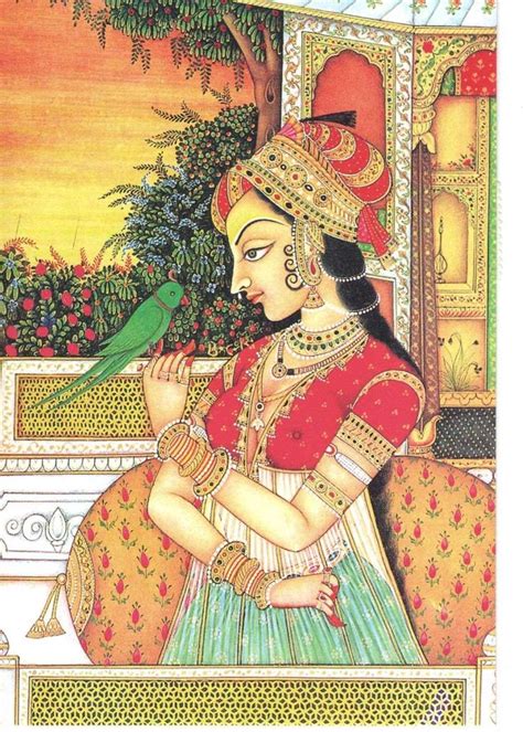 Mughal Painting This One Is A Mughal Painting Which Has Been Re