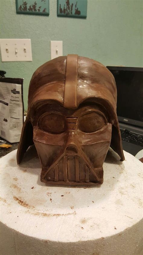 Kermit eller im darth vader kostüm. Darth vader cake, modeling chocolate (J'aime Cakes LLC ...