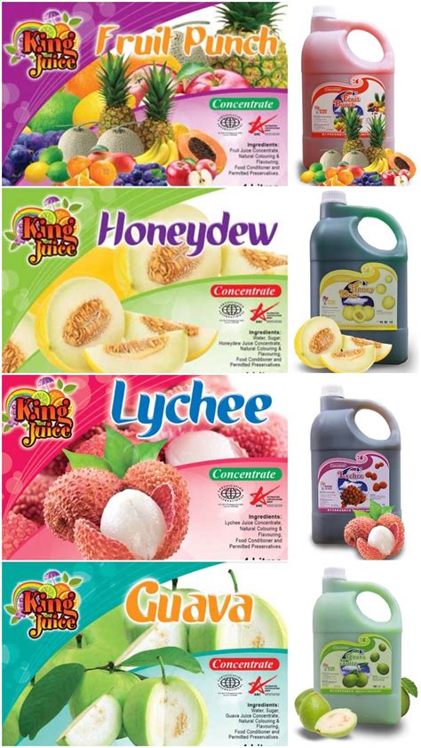 concentrate juice supplier fruit juice wholesale syrups and cordials