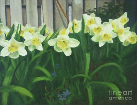 Daffodils Painting By Jane Simonson Fine Art America
