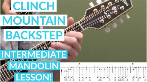 Clinch Mountain Backstep Intermediate Bluegrass Mandolin Lesson With
