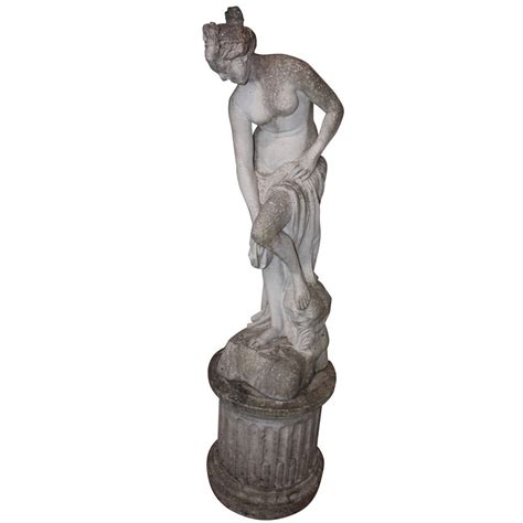 Cast Stone Statue Of Aphrodite At 1stdibs