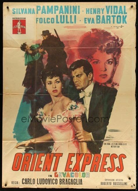 Pin Di Morgan Su Manifesti Cesselon Orient Express Film Opera