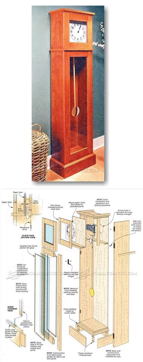 Tall Clock Plans Woodworking Plans And Projects
