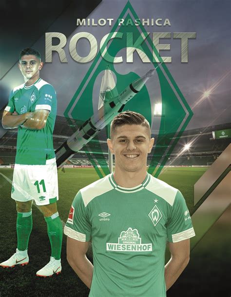 Milot rashica is a kosovan professional footballer who plays as an attacking midfielder or winger for bundesliga club werder bremen and the kosovo national team. Milot Rashica | Werder bremen, Deutsche fußballer, Bremen