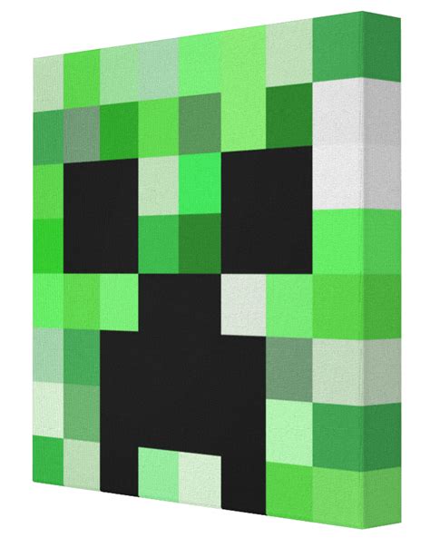 Minecraft Creeper Canvas Minecraft Creeper Creeper Face Canvas