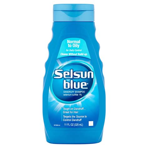 Selsun Blue Normal To Oily Anti Dandruff Shampoo 11 Oz