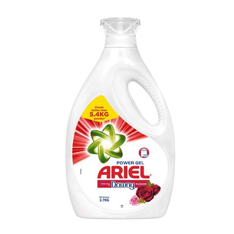 Ariel Power Gel Liquid Detergent With Downy Passion By Ariel Review