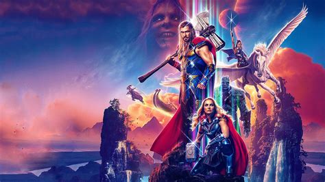 Download Thor Love And Thunder Poster Wallpaper