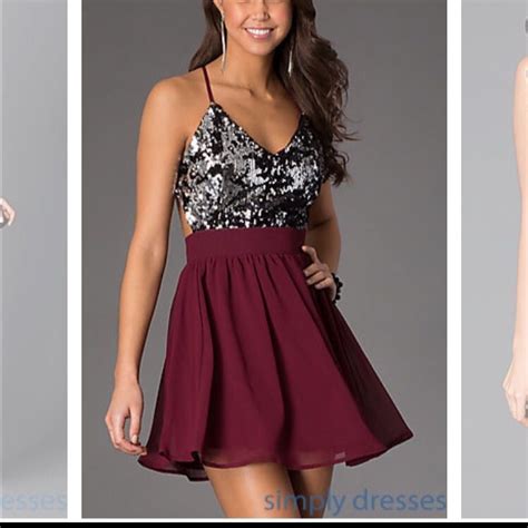 Short Semi Formal Dresses Semi Dresses Winter Formal Dresses Formal