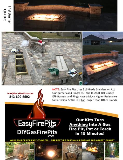 You need to create the enclosure, which can be as simple as stacked bricks, cinderblocks, or concrete pavers. make a custom gas fire pit or custom gas fire table. Build ...