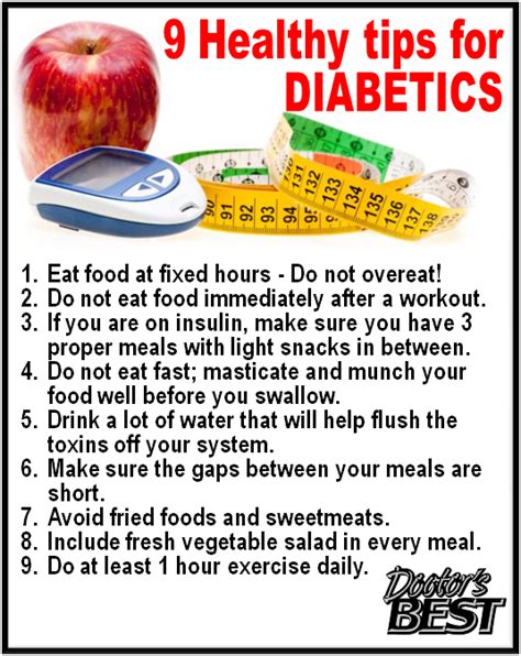 9 Healthy Tips For Diabetics Healthy Tips Eating Fast Eating Light