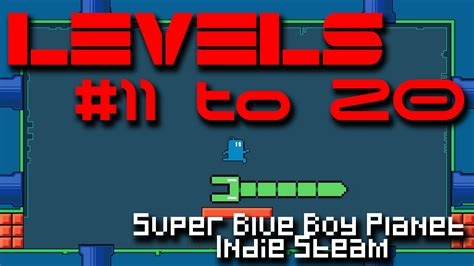Super Blue Boy Planet Walkthrough Levels 11 20 Youtube