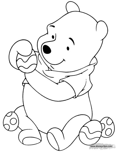 Disney easter coloring pages (4). Printable Disney Easter Coloring Pages 3 | Disneyclips.com