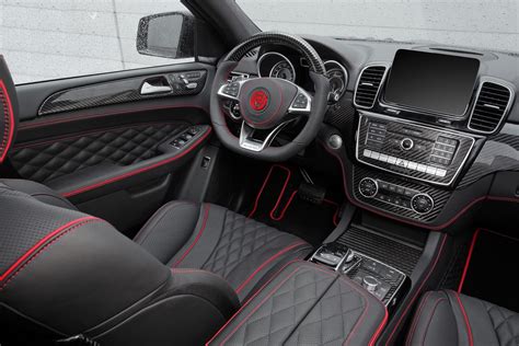 Topcar Does Carbon Fiber And Black Leather Interior For Mercedes Gle
