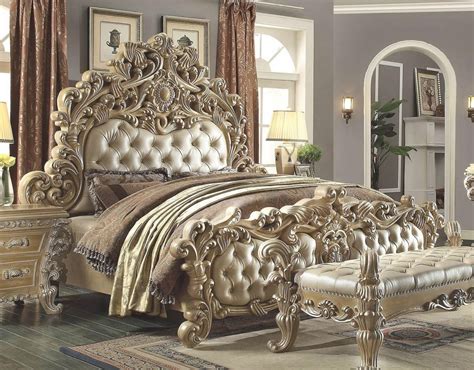What better way to showcase your personality than to select a bedroom set? Homey Design Royal Kingdom Hd-7012 Bed | Beautiful ...