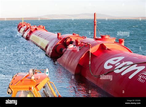 Pelamis P2 Wave Energy Generator Hi Res Stock Photography And Images