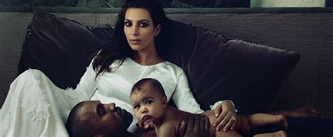 Kim Kardashian And Kanye West Vogue Cover April 2014 Popsugar Celebrity