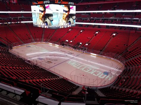 Mezzanine 6 at Little Caesars Arena - RateYourSeats.com