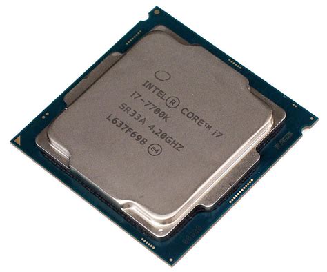 Intel Core I7 7700k Kaby Lake Processor Overclocked And Benchmarked