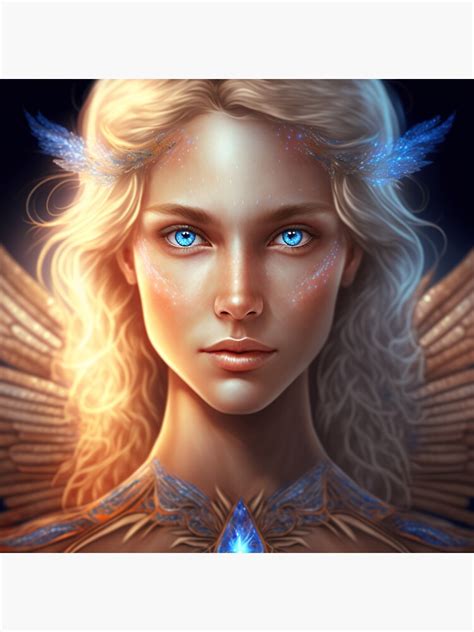 Blonde Angel Woman 3 Beautiful Blonde Woman Portrait Blue Eyes Woman Angel Angel Blonde