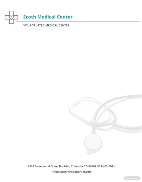 Free Doctor Letterhead Templates And Examples Edit Online And Download