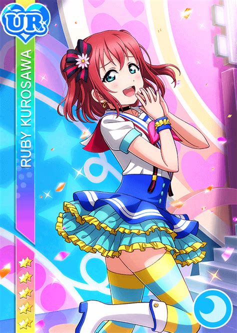 School Idol Tomodachi Cards Album 2815 Kurosawa Ruby Ur