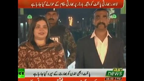 Pakistan Hands Over A Captured Indian Pilot Abhinandan Varthaman As Confrontation Cools Youtube