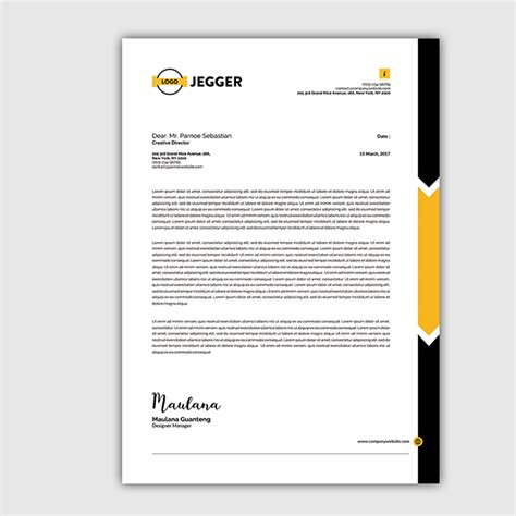 Classic Letterhead – Print Journey