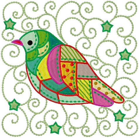 Bird Embroidery Design Free Embroidery Design