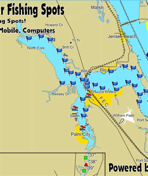 Fishing Spots Map Archives Page 4 Of 5 Florida Fishing Maps And Gps