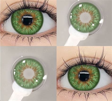 colored pupils for eyes korean lens cosmetics blue eye color contact lenses green lens big eye