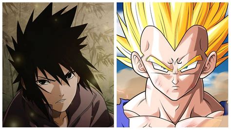 Goku And Naruto Vs Vegeta And Sasuke