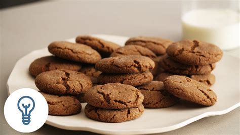 Rose Levy Berenbaum S Molasses Sugar Butter Cookies Genius Recipes Youtube