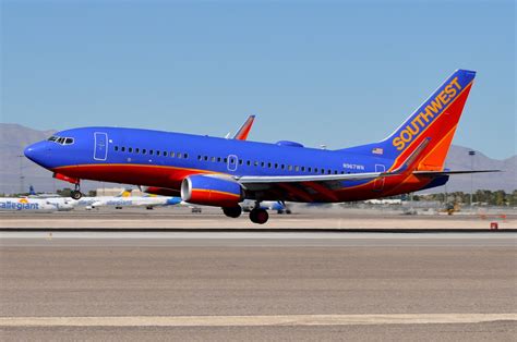 Southwest Airlines Swa Boeing 737 700 N967wn Mccar Flickr