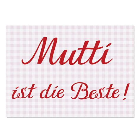 Postkarte Mutti Ist Die Beste Krima And Isa ® Der Offizielle Onlineshop