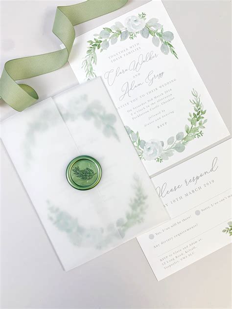 Eucalyptus Wedding Invitation | Eucalyptus wedding invitation, Wedding invitations, Eucalyptus ...