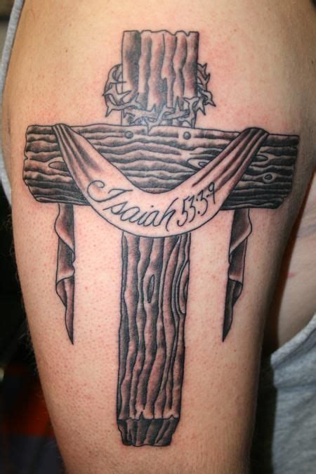 43 Best Crown Of Thorns With Cross Tattoo Images On Pinterest Cross