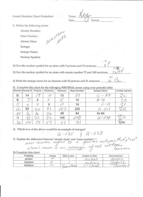 89 best chemistry atomic structure images on pinterest from atomic structure worksheet answer key , source: Phet Isotopes Atomic Mass Answers Quiz Worksheet 20190531 ...