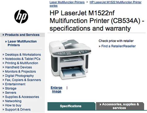 You can download the drivers by logging into the hp website and selecting your operating system. Hp Laserjet M1522nf Driver Download For Mac - castbertyl