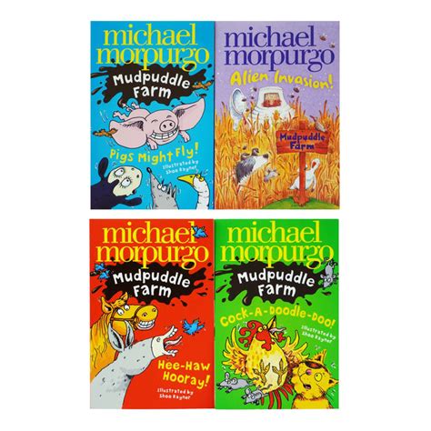 Mudpuddle Farm Collection By Michael Morpurgo 4 Books Set Ages 5 Yea — Books2door