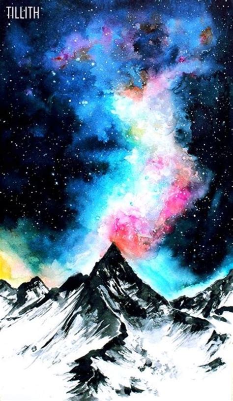 40 Super Cool Milky Way Paintings For Outerspace Lovers Buzz16