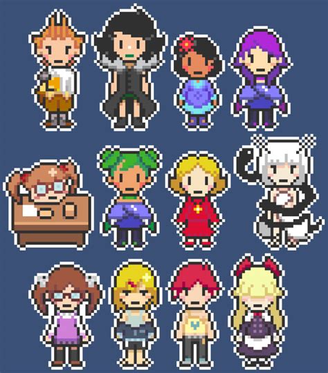 Create Custom Pixel Art Sprites Of Your Characters By Bothemighty Fiverr
