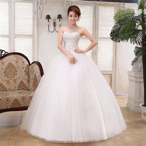 Lyg H41 Korean Princess Bride Wedding Dress Straps Bra Wedding New