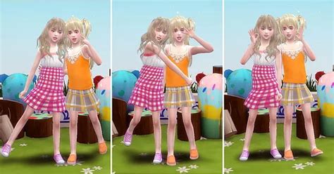Twins Pose Child At A Luckyday Sims 4 Updates