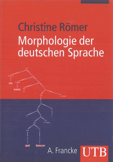 Morphologie Der Deutschen Sprache Buch Versandkostenfrei Bei Weltbildde