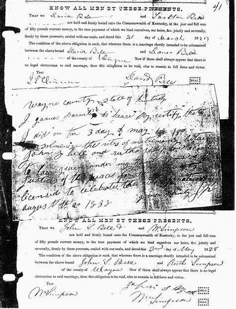 The Old Trunk in the Attic: John Silas Bell and Rutha Simpson of Wayne