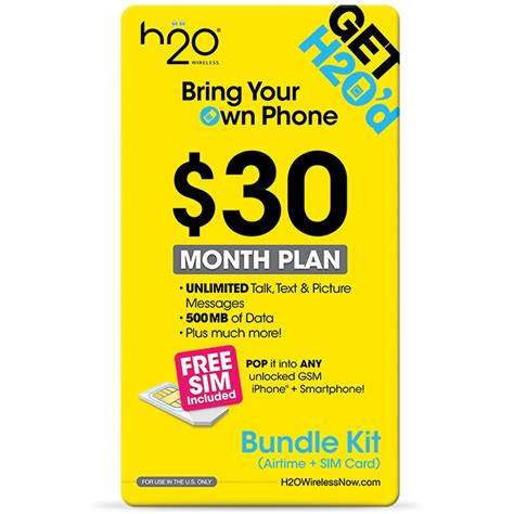 A pin unlock key or personal unblocking key (puk code) is a unique number that's used to unlock the subscriber identity module (sim) card for your phone. H2O WIRELESS $30 Monthly Unlimited Plan and 30-BUNDLE-AIRTIME