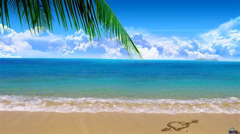 Paradise Beach Desktop Wallpaper 08914 Baltana