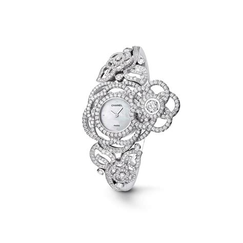 Camélia Jewelry Watch J4293 Chanel